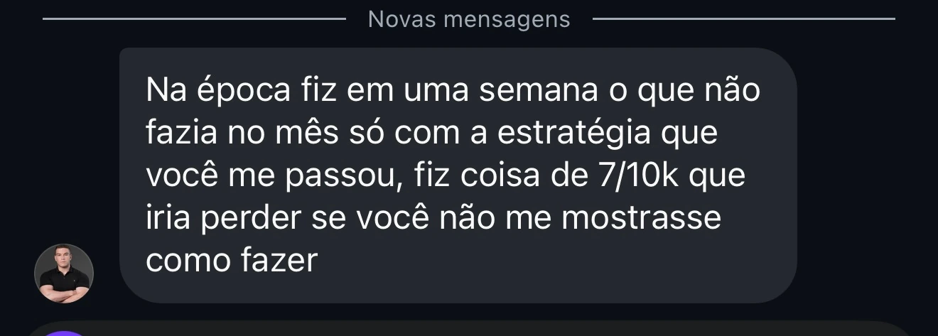 Print do resultado de Artur Gatti